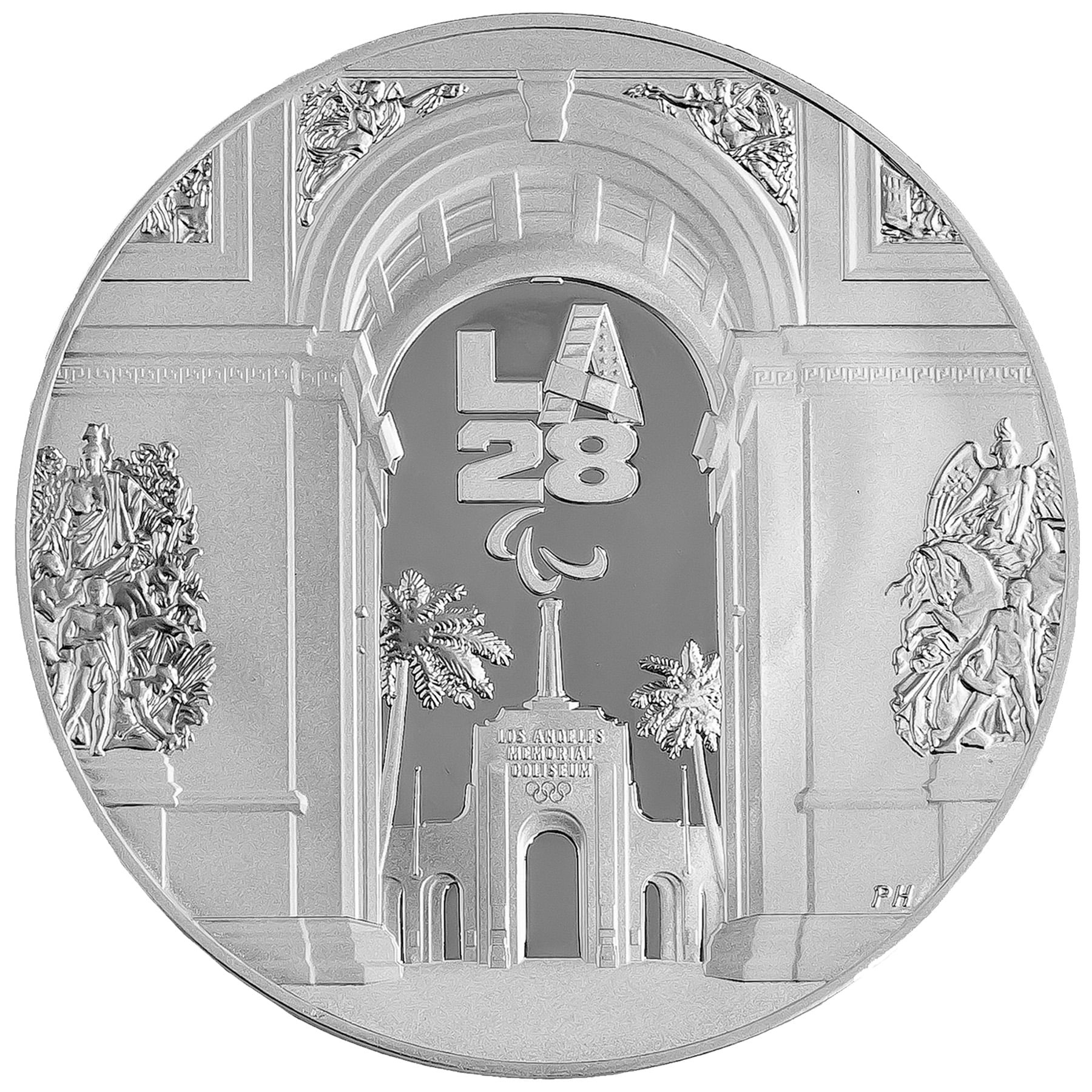 Paralympic Handover Medal Reverse