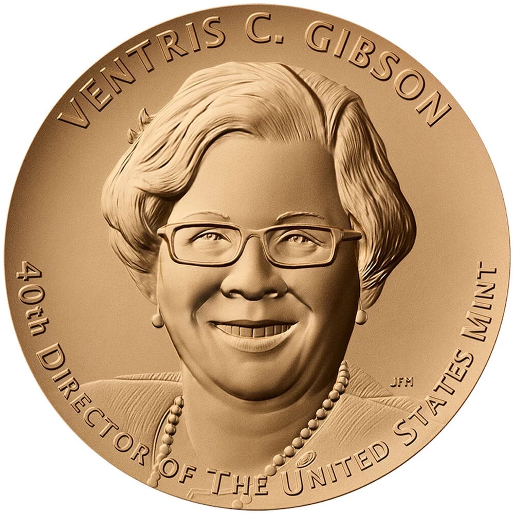 Ventris Gibson Bronze Medal Obverse