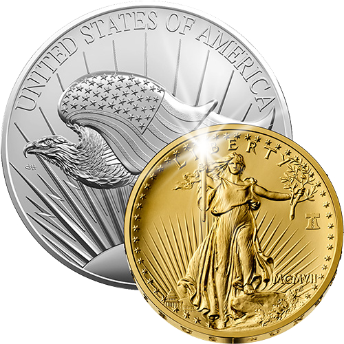 Saint-Gaudens Coin & Medal Set