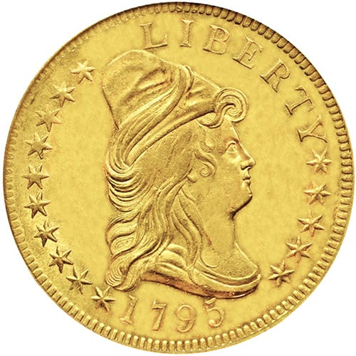 1795 Gold Eagle Obverse