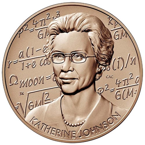 Katherine Johnson Medal Obverse
