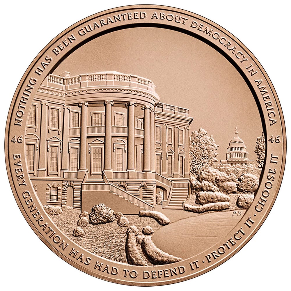 President Biden Bronze Medal Reverse