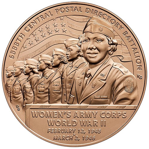 Six Triple Eight Bronze Medal