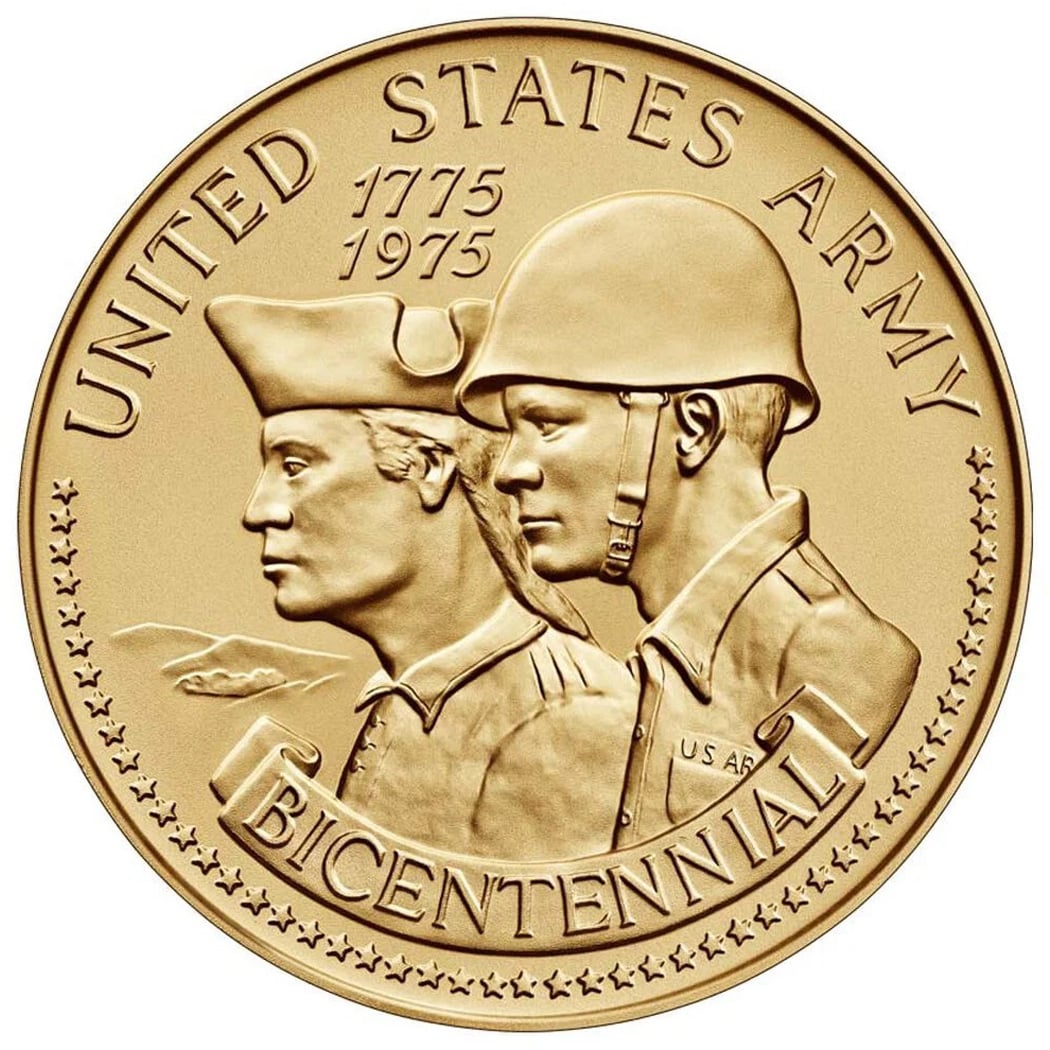 U.S. Army Bicentennial Medal Obverse