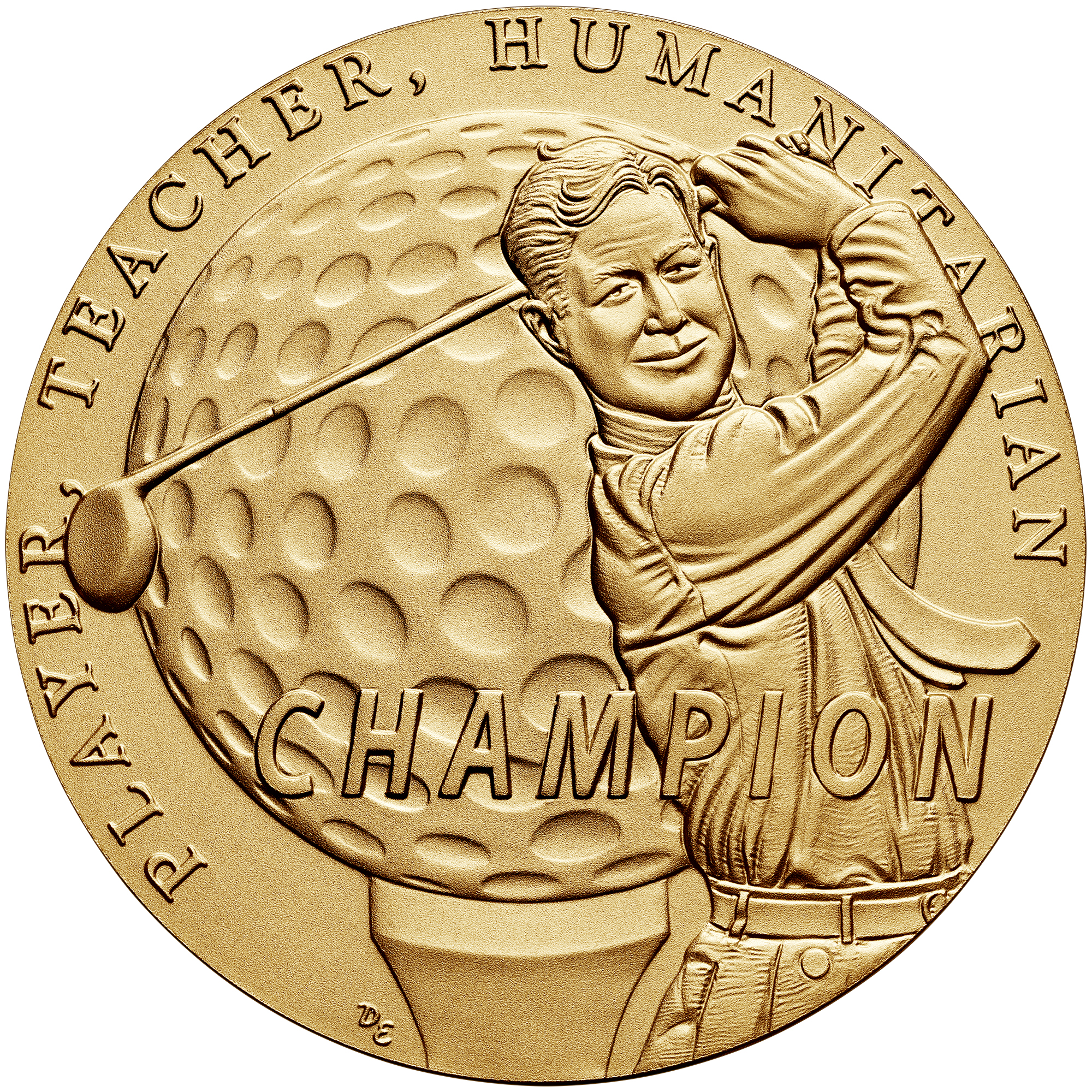 Byron Nelson Bronze Medal Reverse