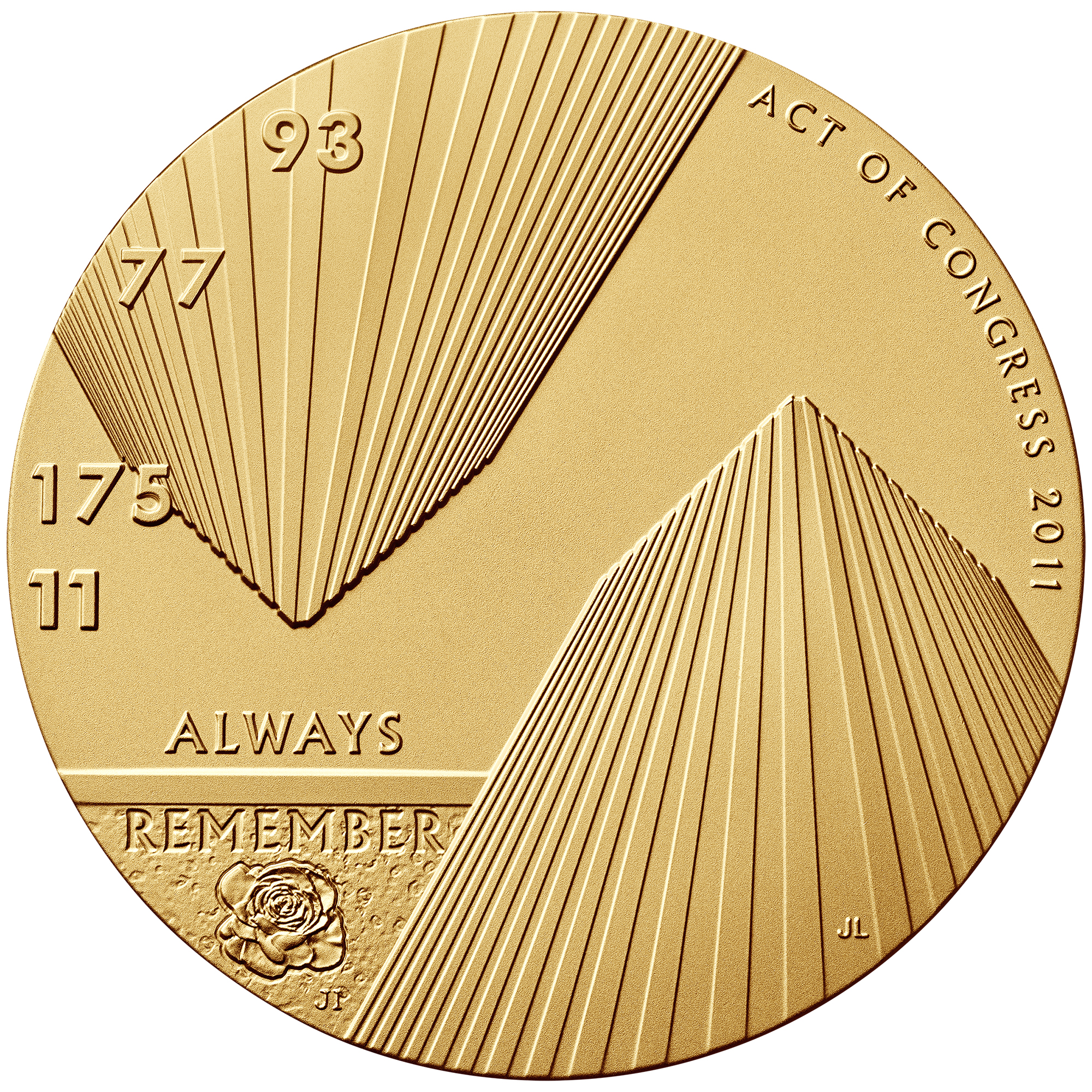2011 Fallen Heroes New York bronze medal obverse
