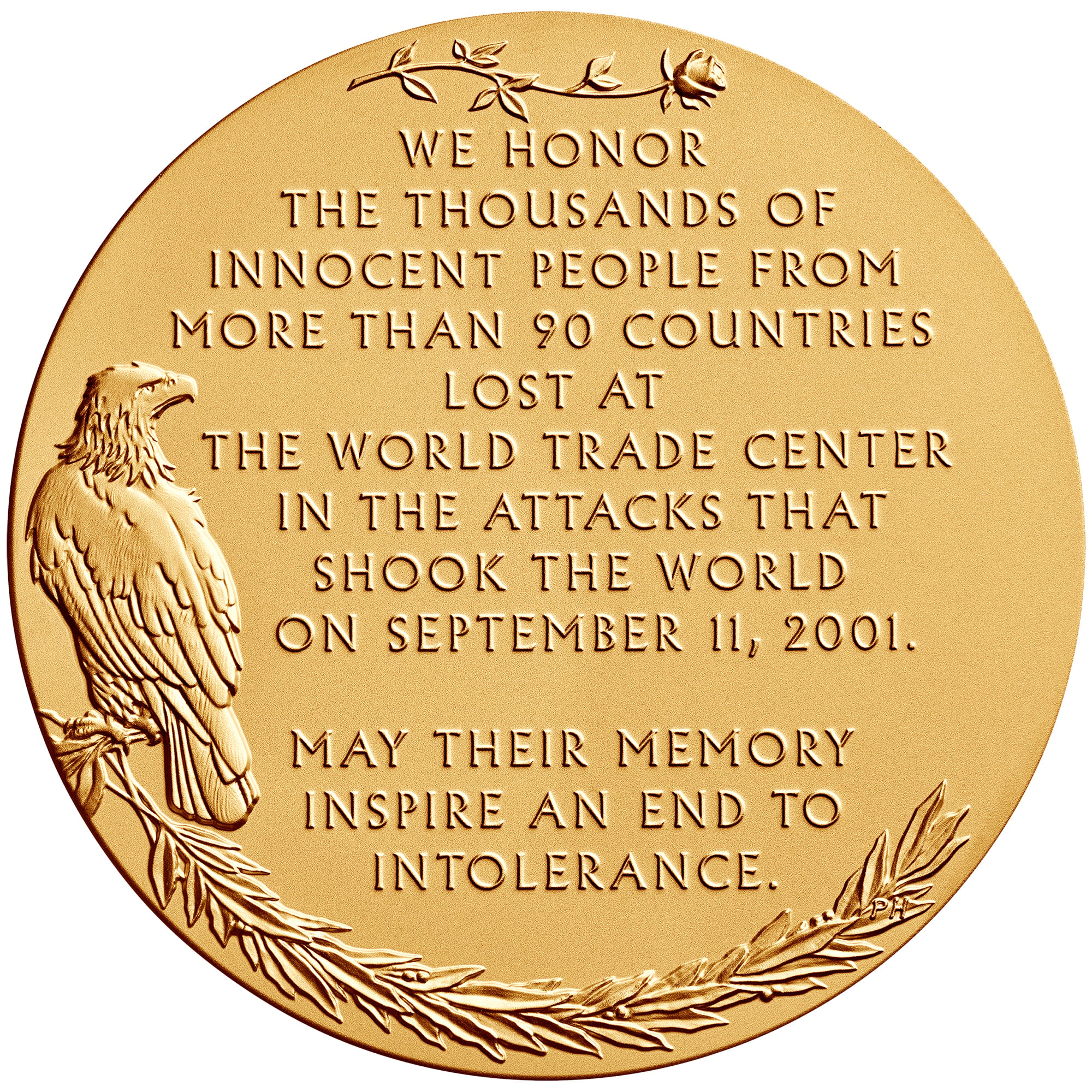 Fallen Heroes of 9/11 - New York Reverse