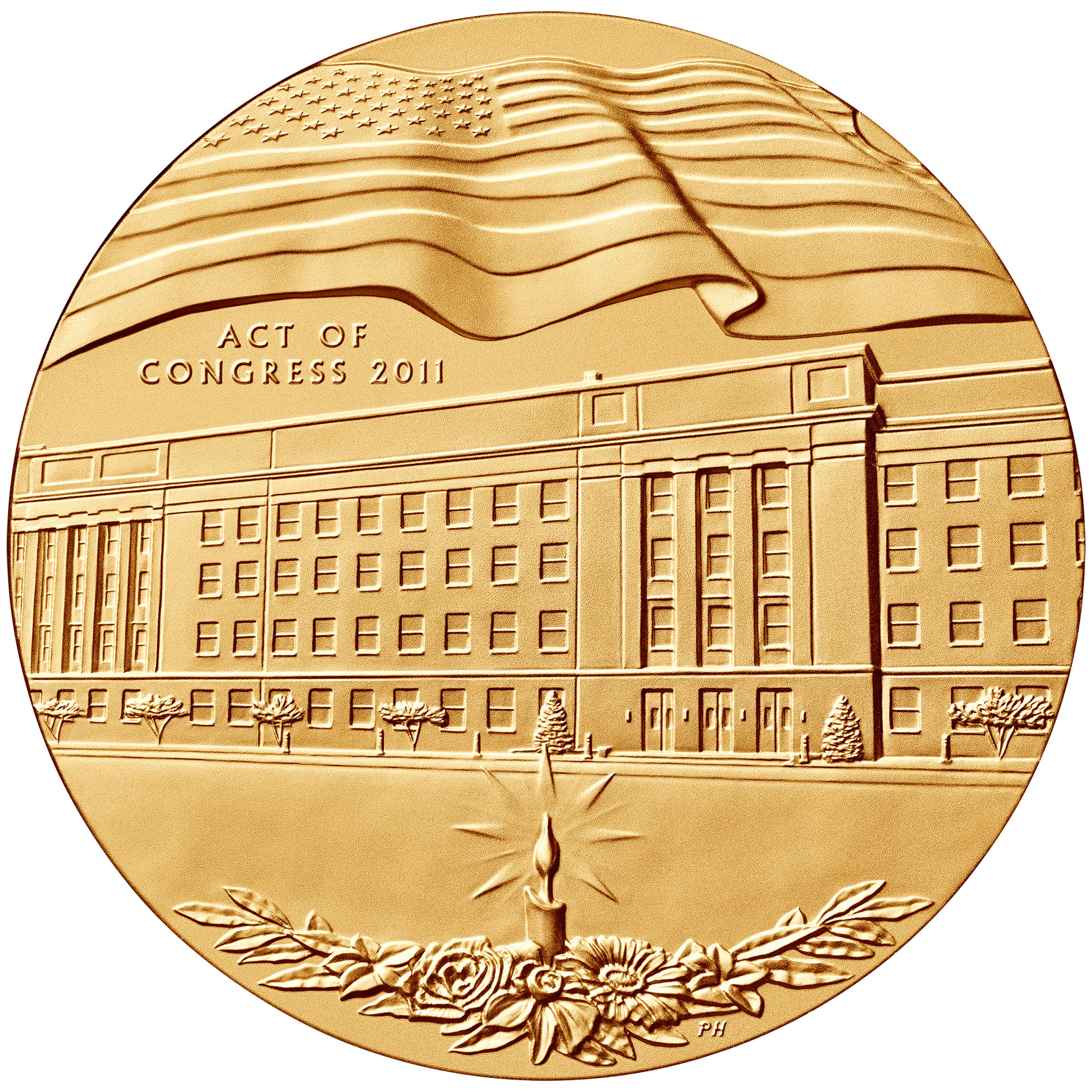Fallen Heroes of 9/11 - Pentagon Obverse