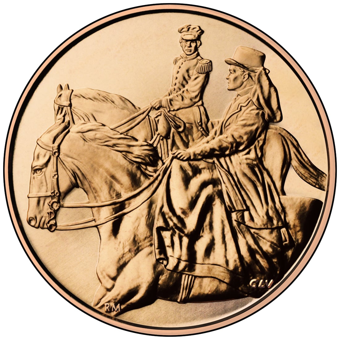 Julia Grant Bronze Medal Reverse