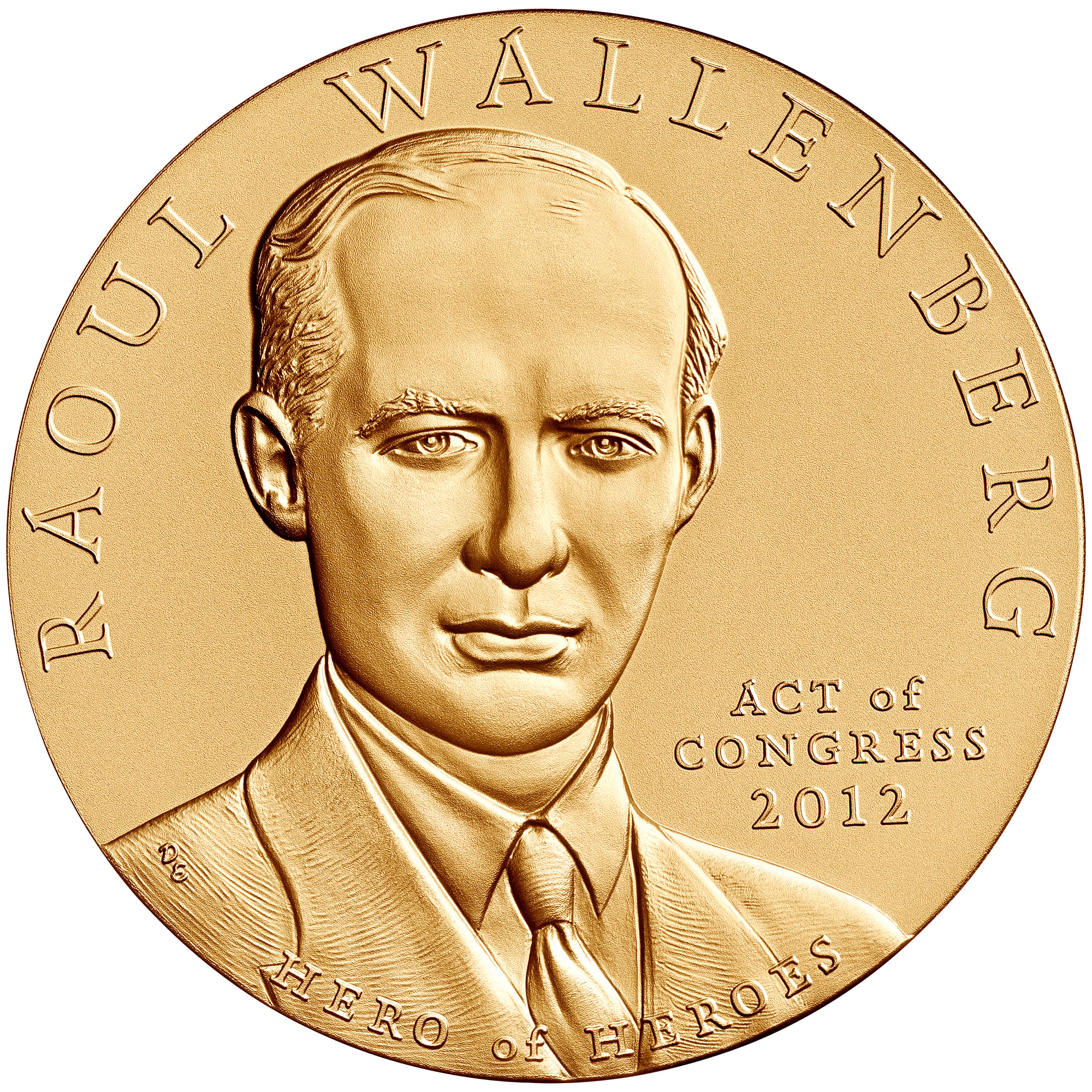 Raoul Wallenberg Bronze Medal Obverse