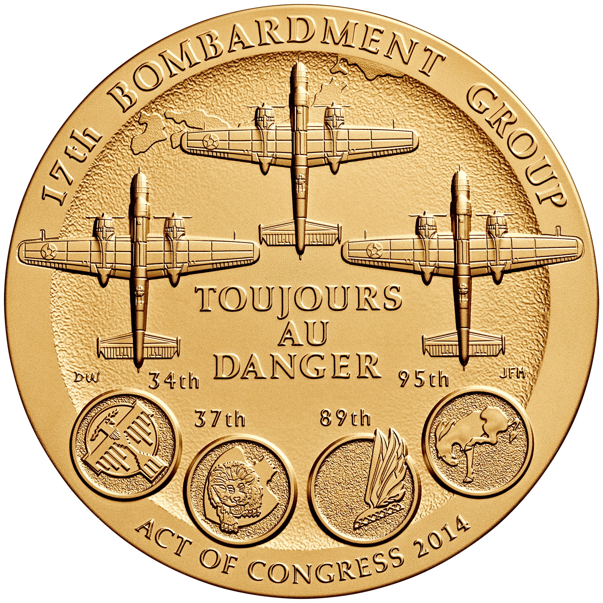 Doolittle Tokyo Raiders Medal Reverse