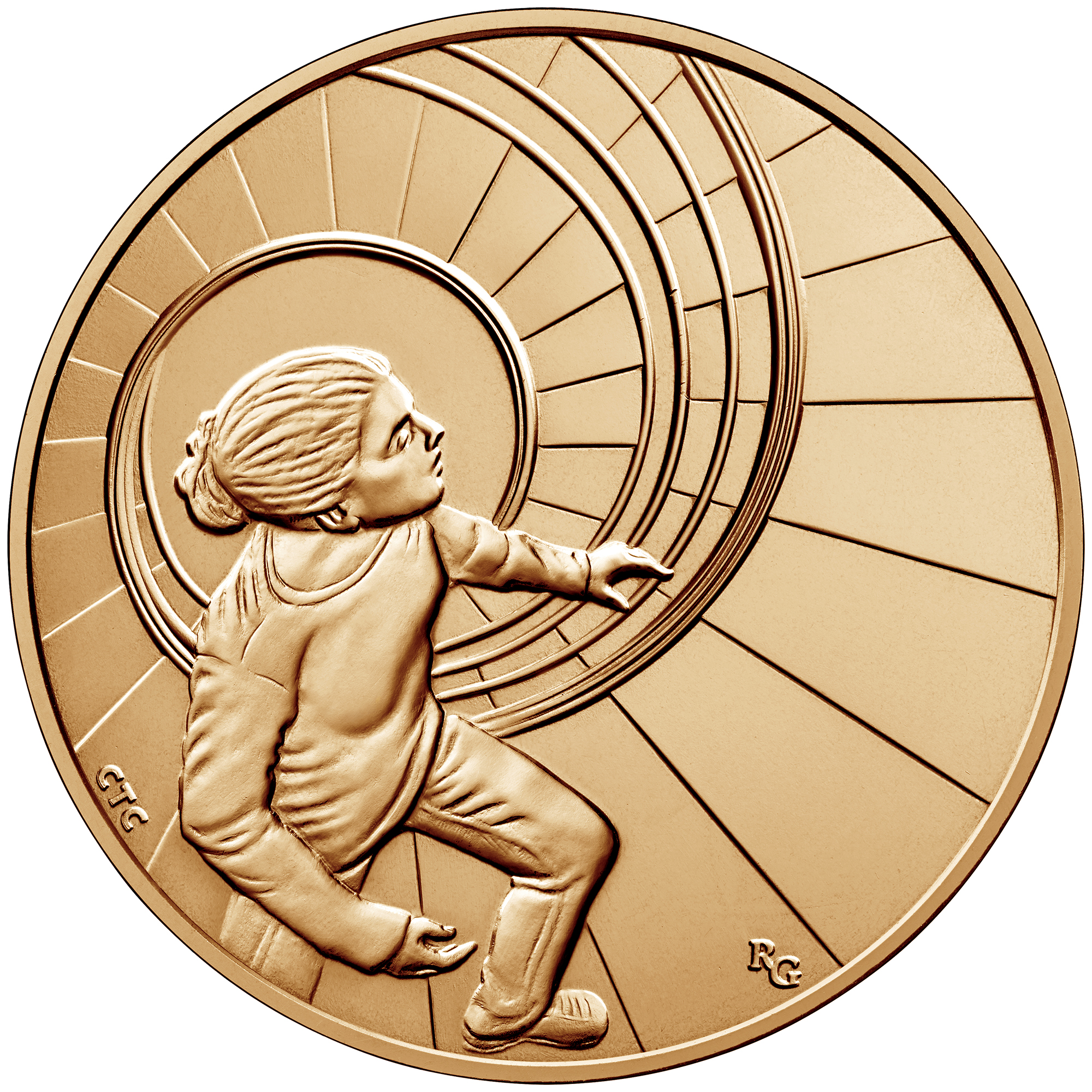 First Spouse Coin & Medal - Betty Ford Reverse