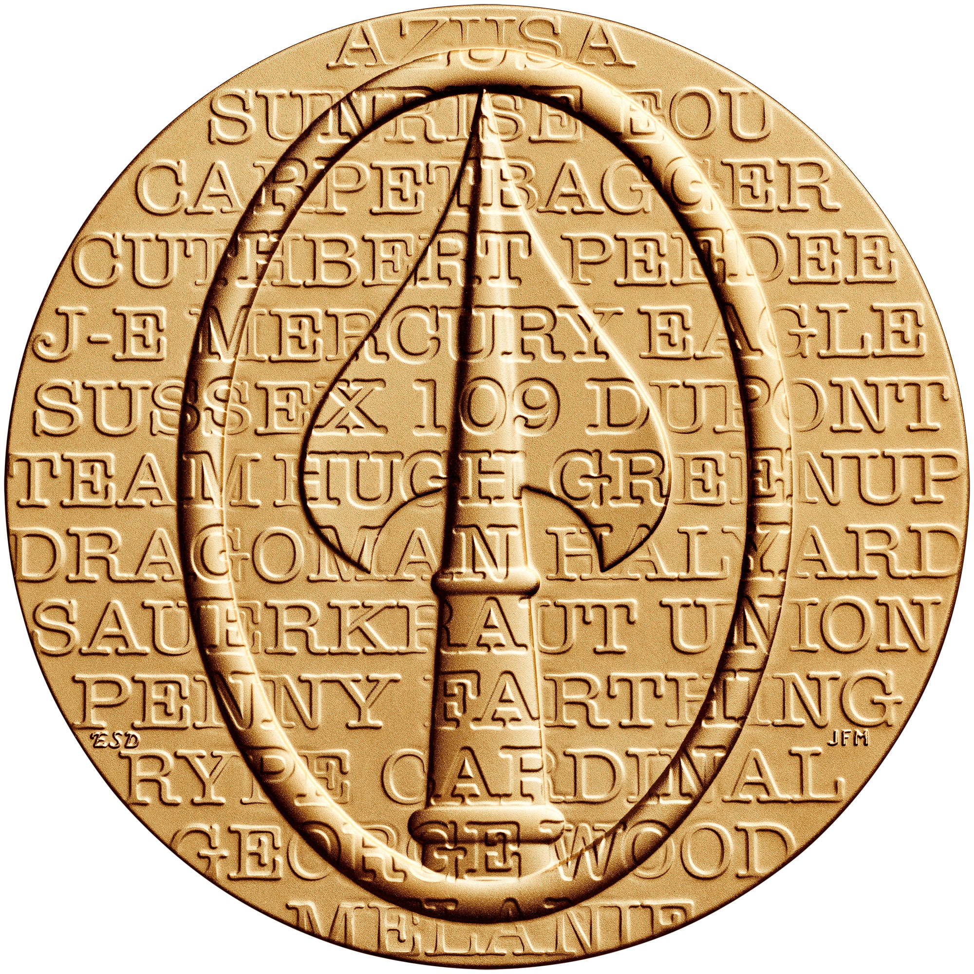 Office of Strategic Services Medal Reverse