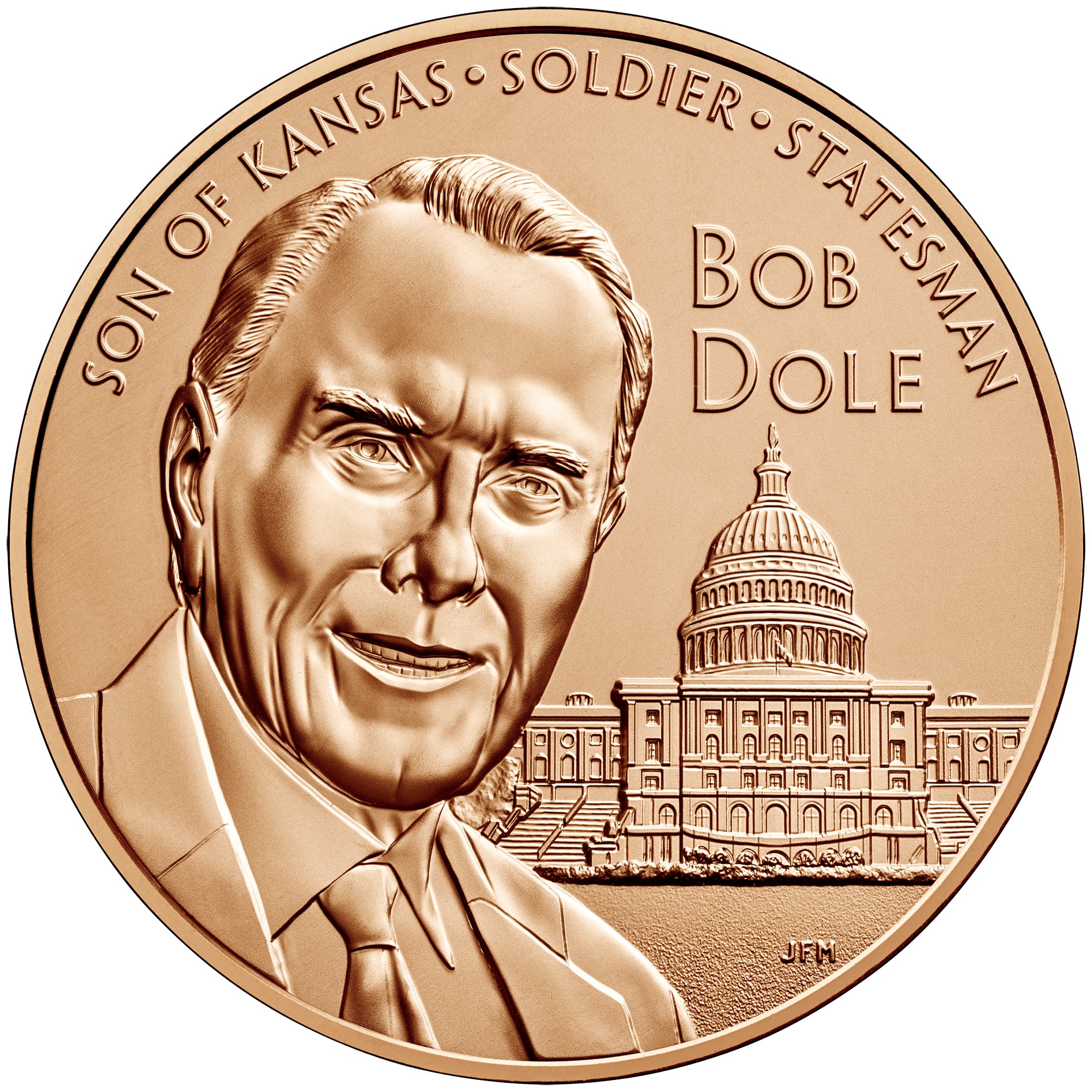 Bob Dole Medal Obverse