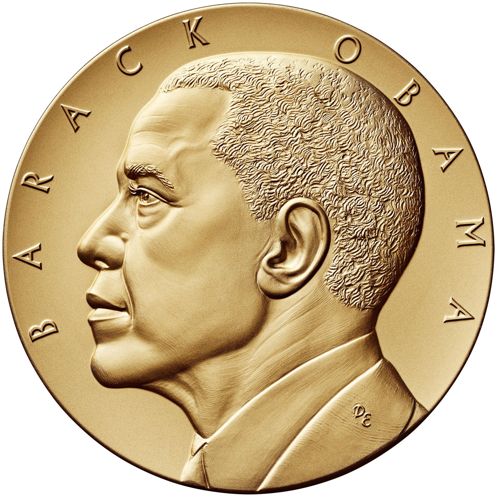 Obama Presidential Medal - Second Term Obverse