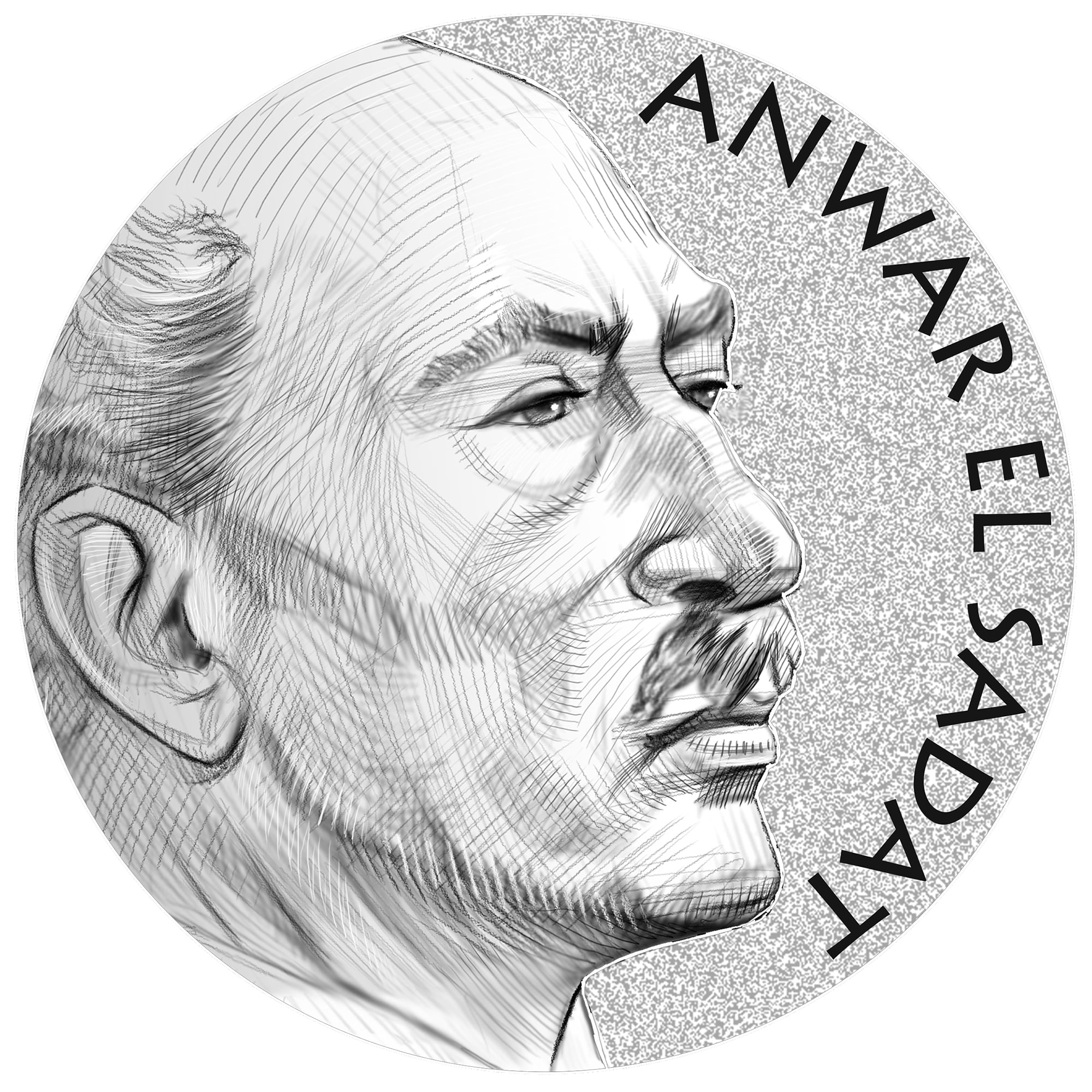 Anwar El Sadat Obverse