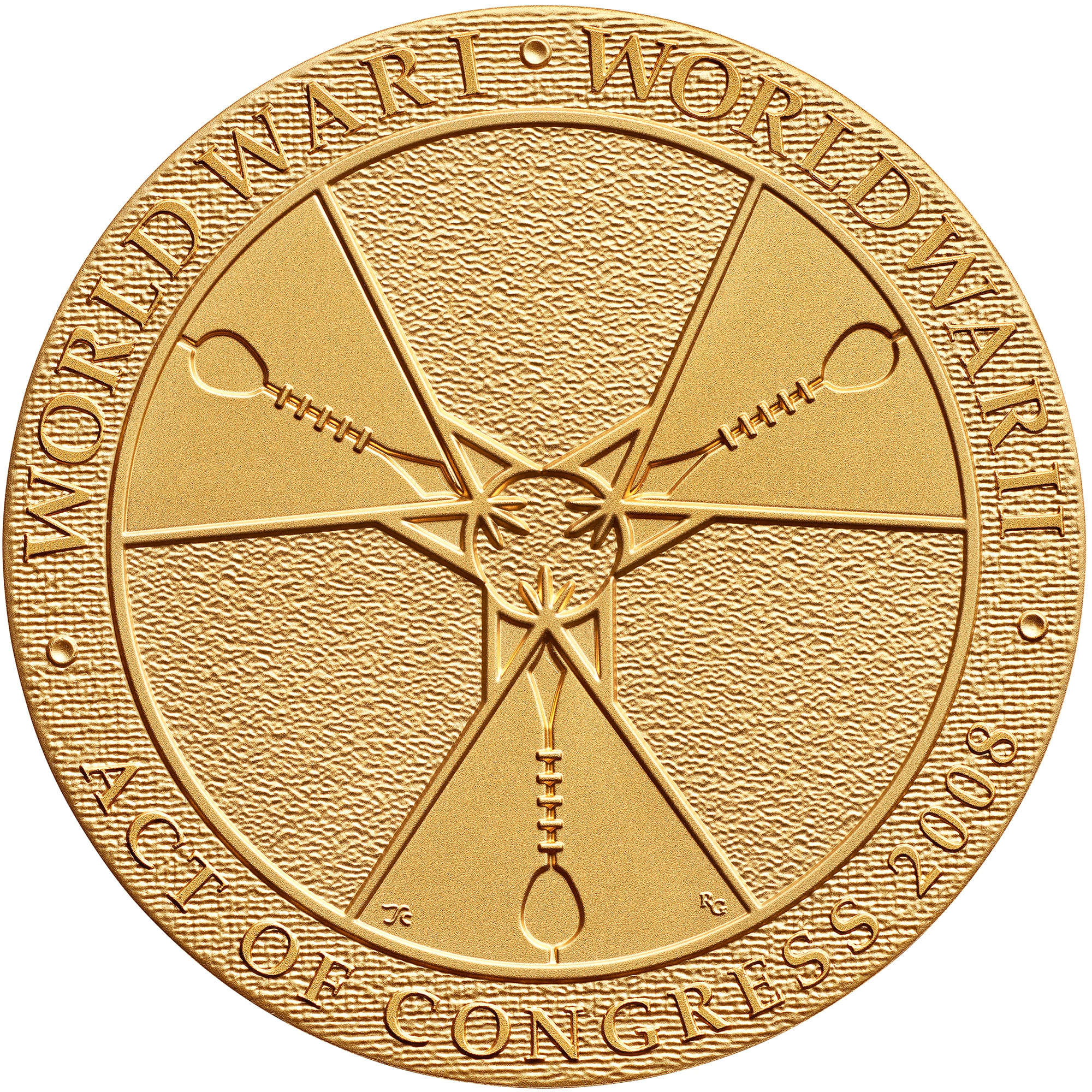 Crow Creek Code Talkers Medal Reverse