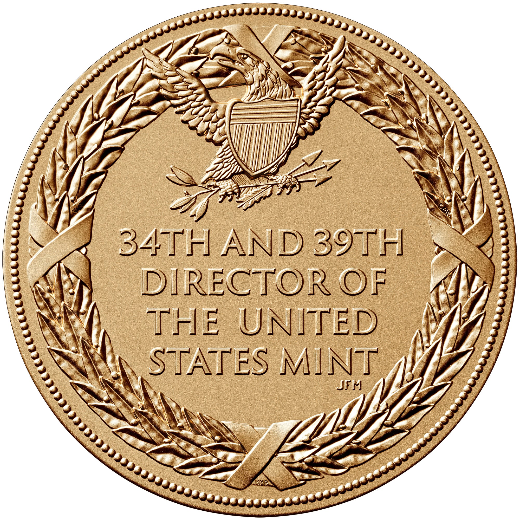 David J. Ryder Medal Reverse