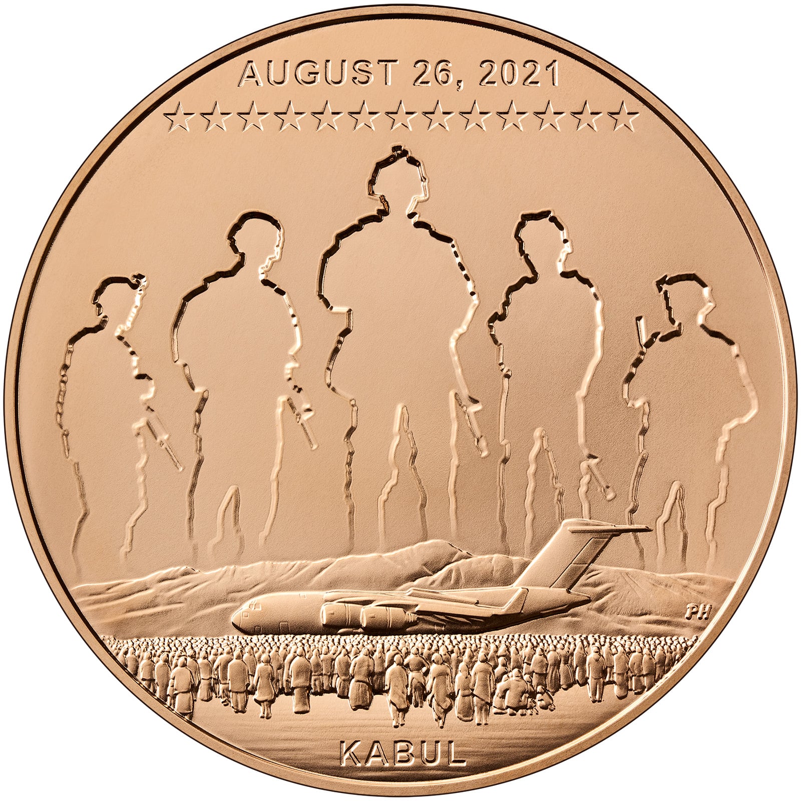 Heroes of Kabul Medal Obverse