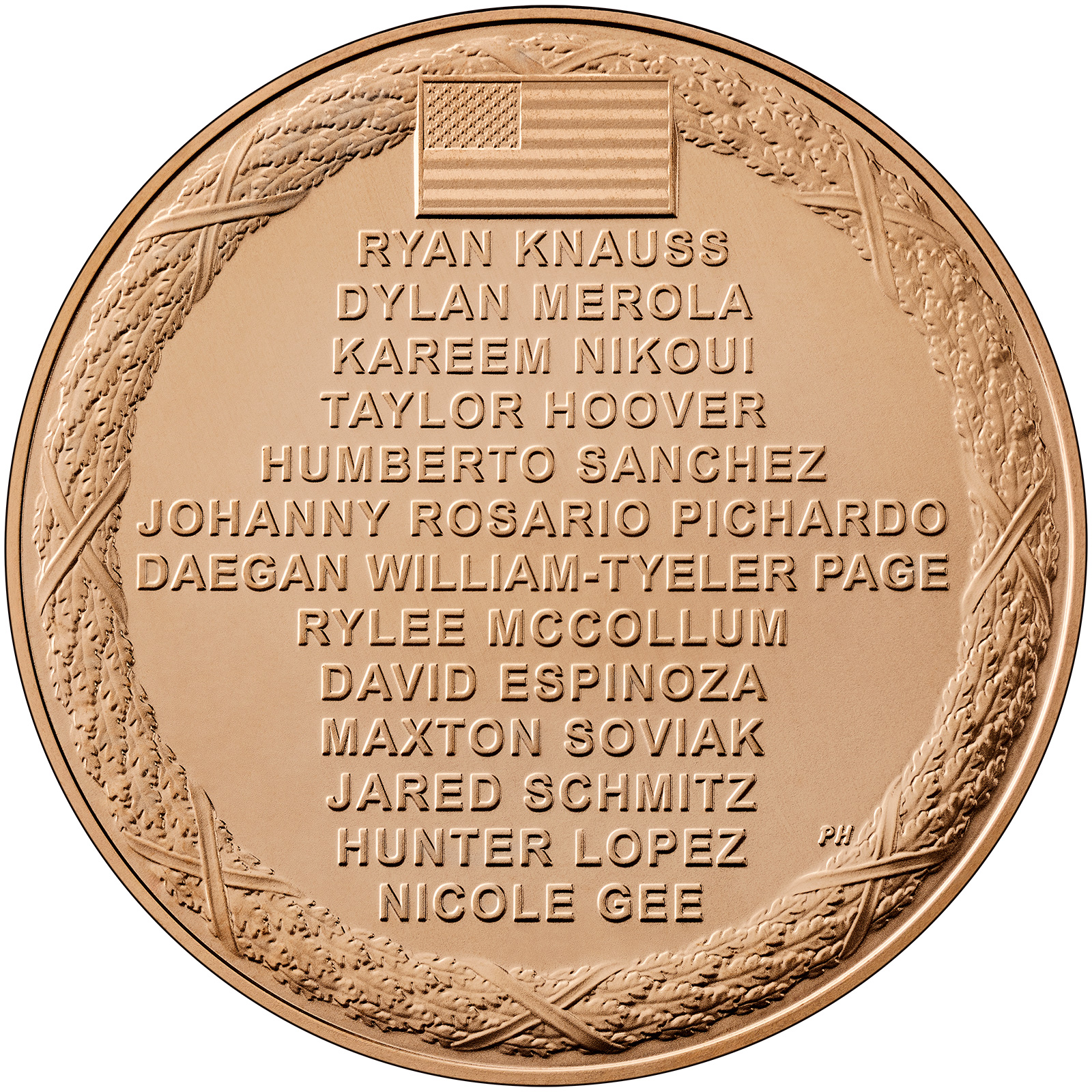 Heroes of Kabul Medal Reverse