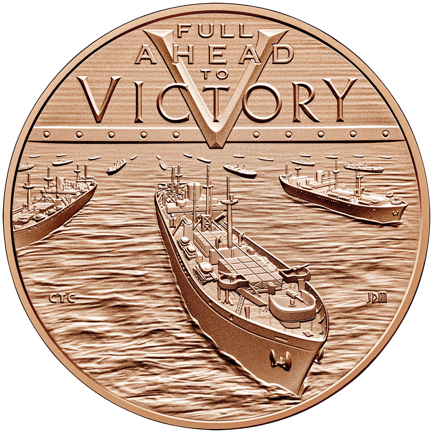 Merchant Mariners Bronze Medal Reverse