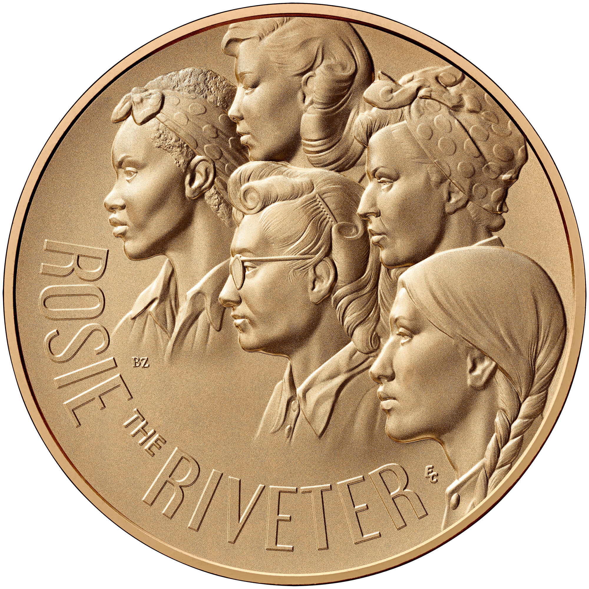 Rosie the Riveter Medal Obverse