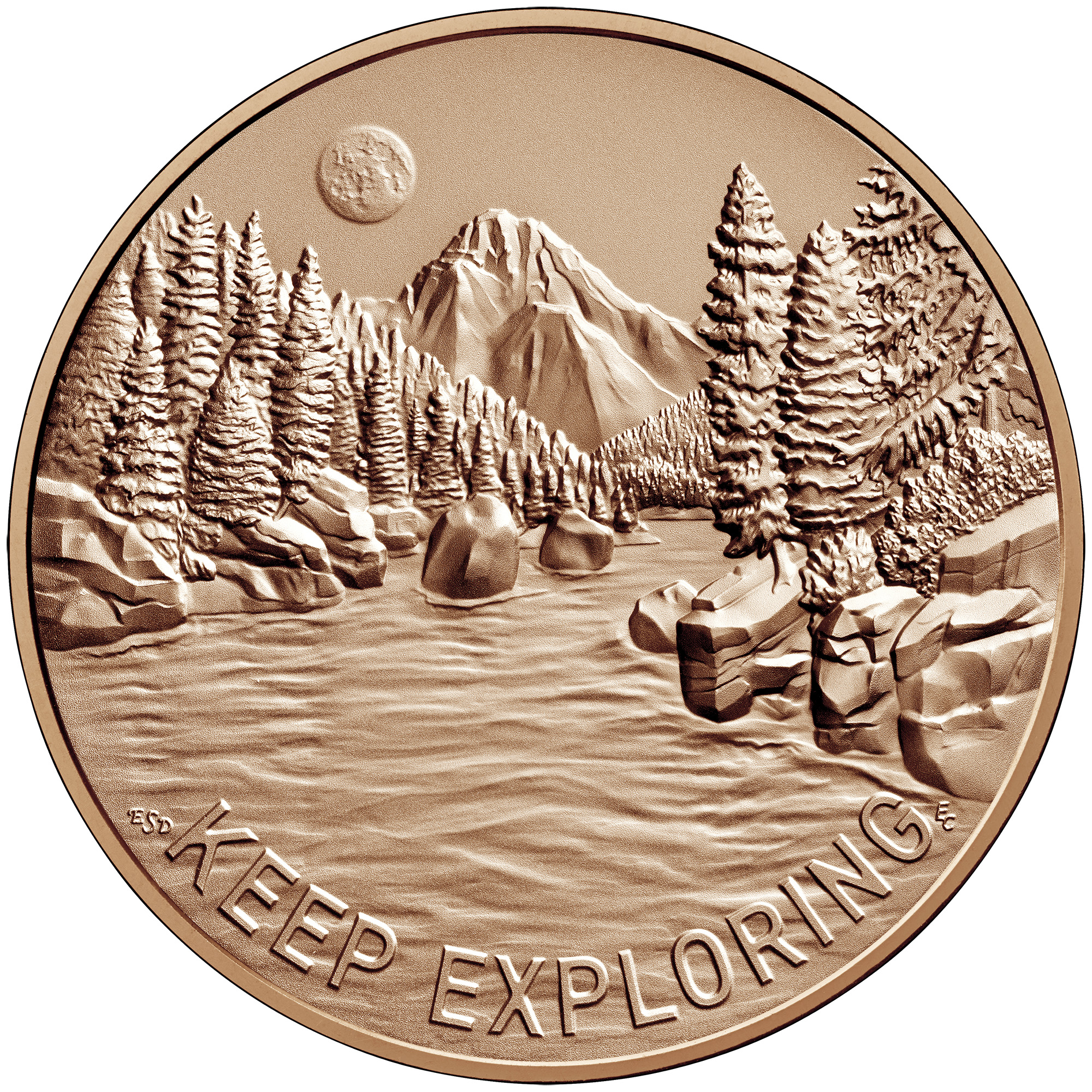 Steve Gleason Bronze Medal Reverse