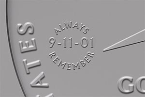 Enduring Liberty Half Dollar with 9/11 Privy Mark