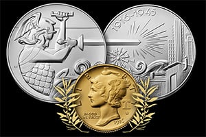 Best of the Mint Mercury Dime Coin & Medal Set