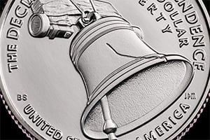 Declaration of Independence Quarter Reverse