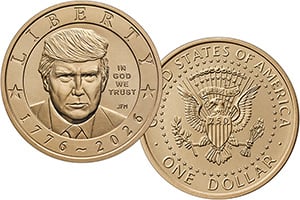 President Donald J. Trump $1 Coin