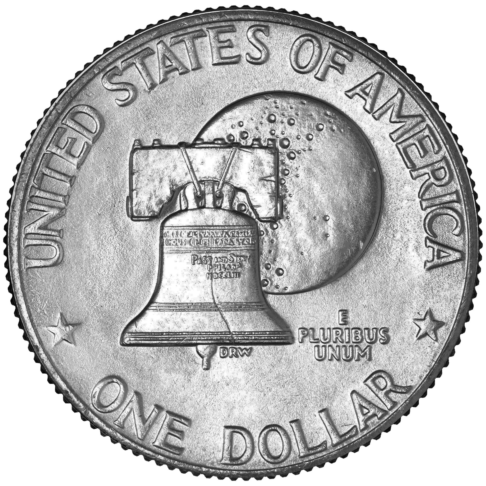 Bicentennial Dollar Reverse