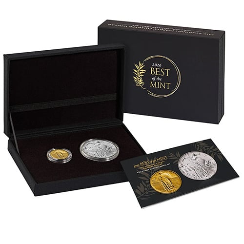 Standing Liberty Coin & Medal Set