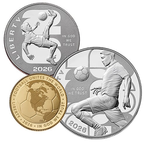 2026 FIFA World Cup Coin Obverses