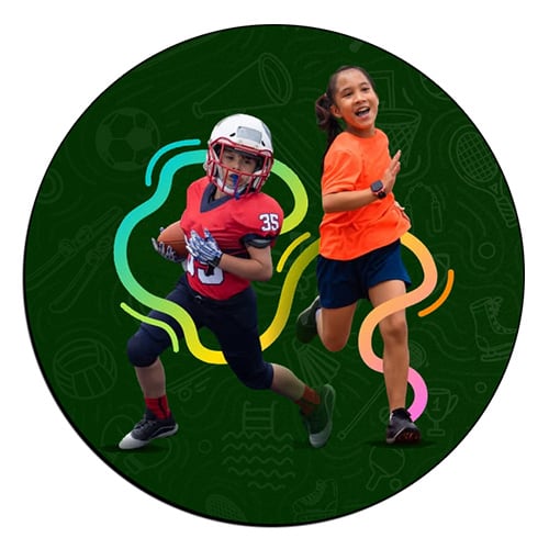 youth sports graphic
