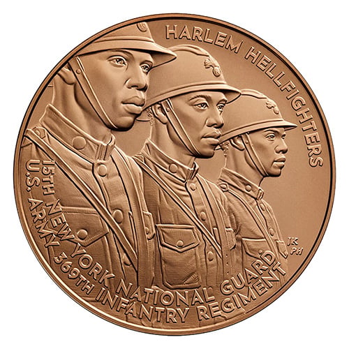 Harlem Hellfighters Bronze Medal