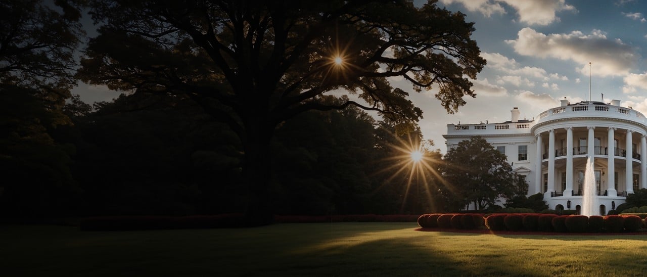 White House background