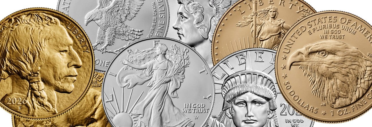 Bullion Coin Collage