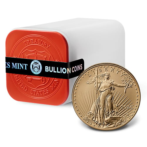2026 AE Gold Bullion with Tube