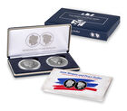 Morgan and Peace Dollar Diamond Field Two-Coin Set Subscription, , hi-res