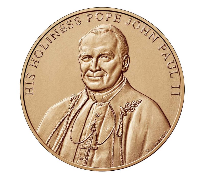 Pope John Paul II Bronze Medal