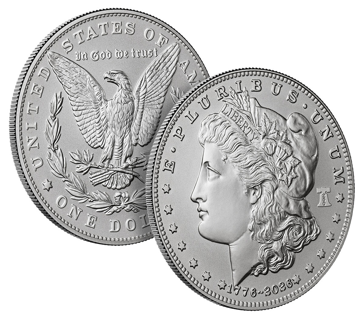 Morgan Silver Dollar 2026 Enhanced Uncirculated Coin, , hi-res image number 4.0