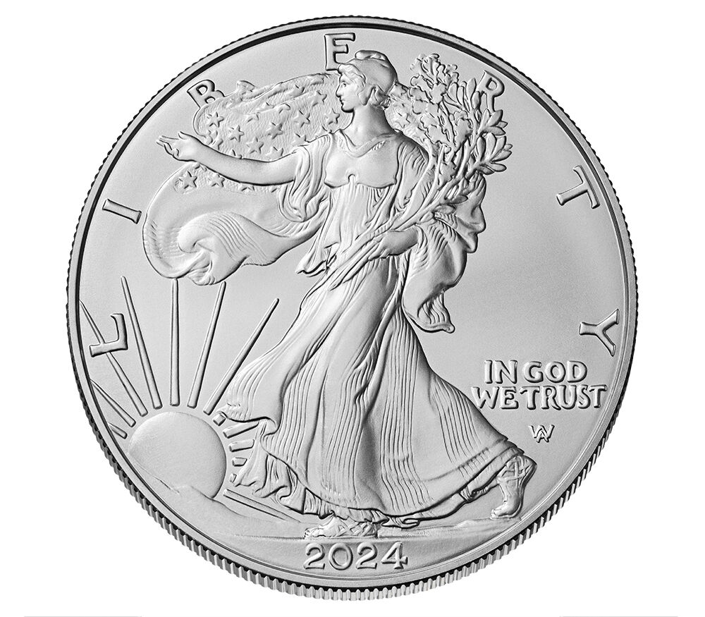 2024年 アメリカンイーグル シルバー 2024 American Eagle One Ounce Silver Uncirculated Coin | US Mint
