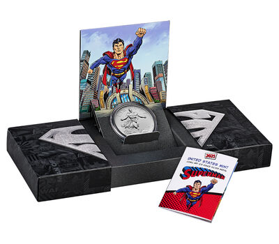 Comic Art 2.5 Ounce Silver Medal &ndash; Superman&trade;