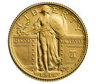 Best of the Mint 1916 Standing Liberty Quarter Dollar Gold Coin and Silver Medal Set, , hi-res