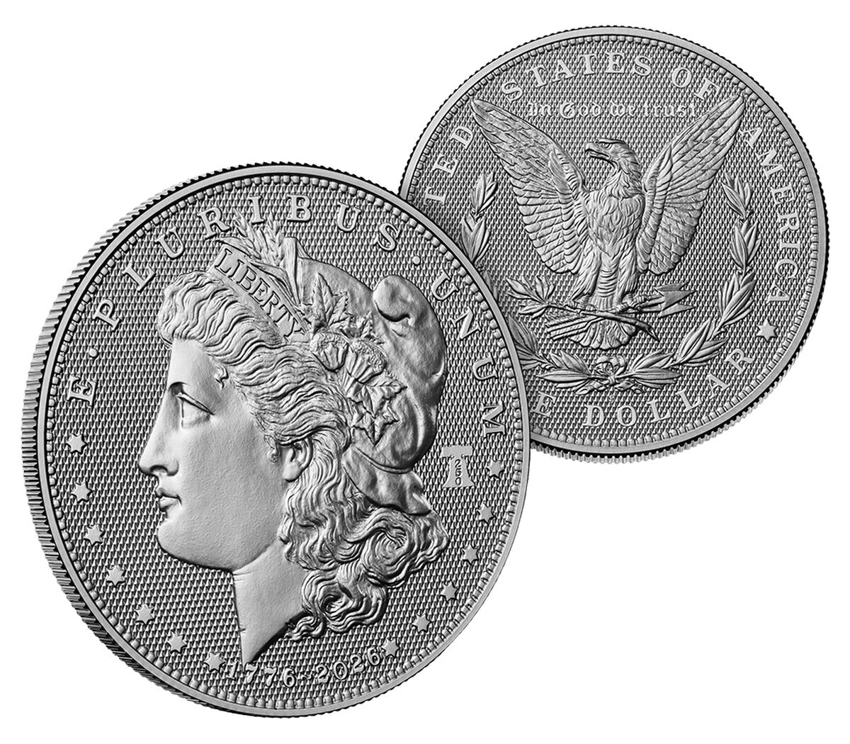 Morgan and Peace Dollar Diamond Field Two-Coin Set Subscription, , hi-res image number 3.0