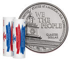 Semiquincentennial Quarters 2026 Rolls and Bags - U.S. Constitution