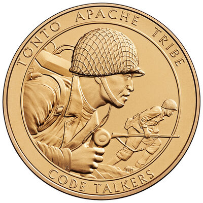 Tonto Apache Tribe Code Talkers Bronze Medal