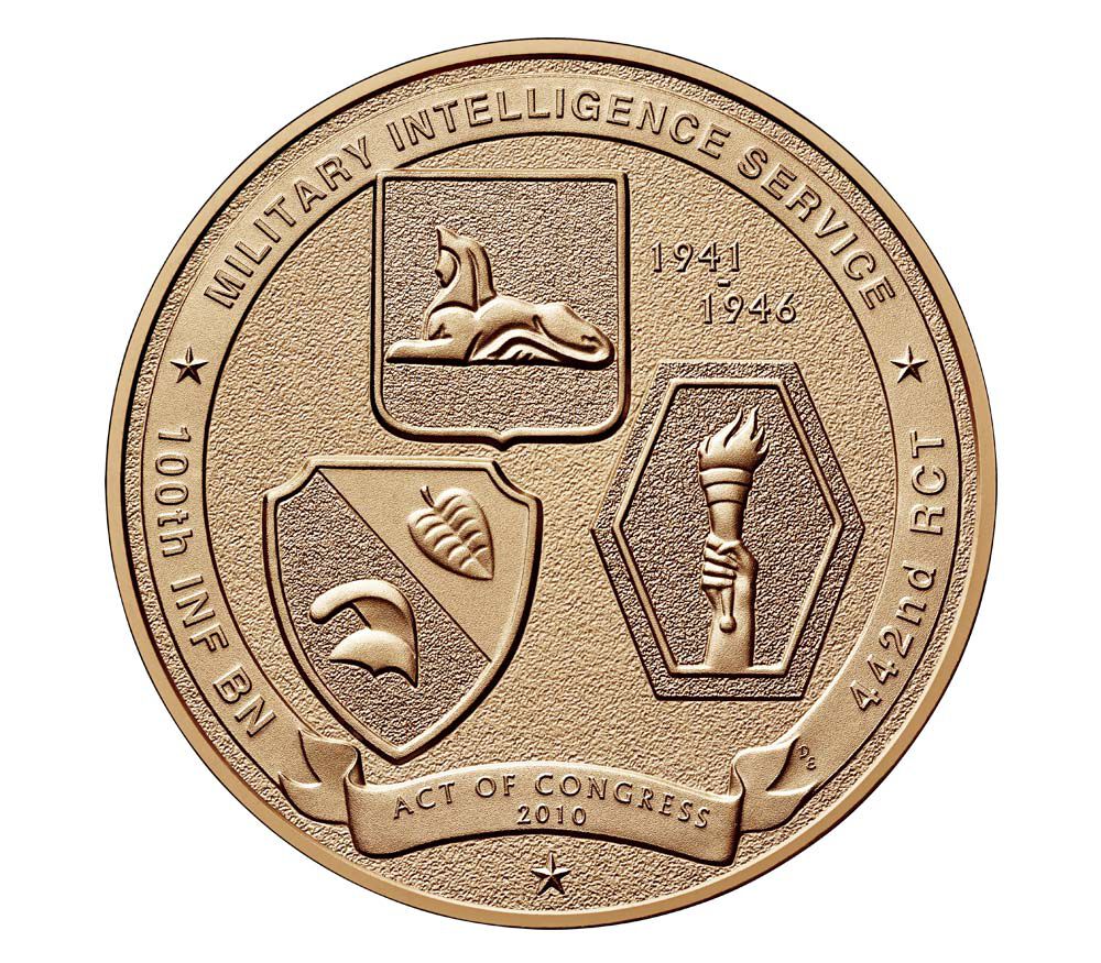 Nisei Soldiers of World War II Bronze Medal | US Mint