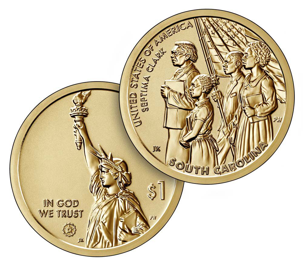 American Innovation 2020 $1 Reverse Proof Coin - South Carolina